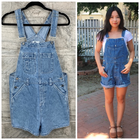 Vintage 9s Arizona Denim Short Overalls 